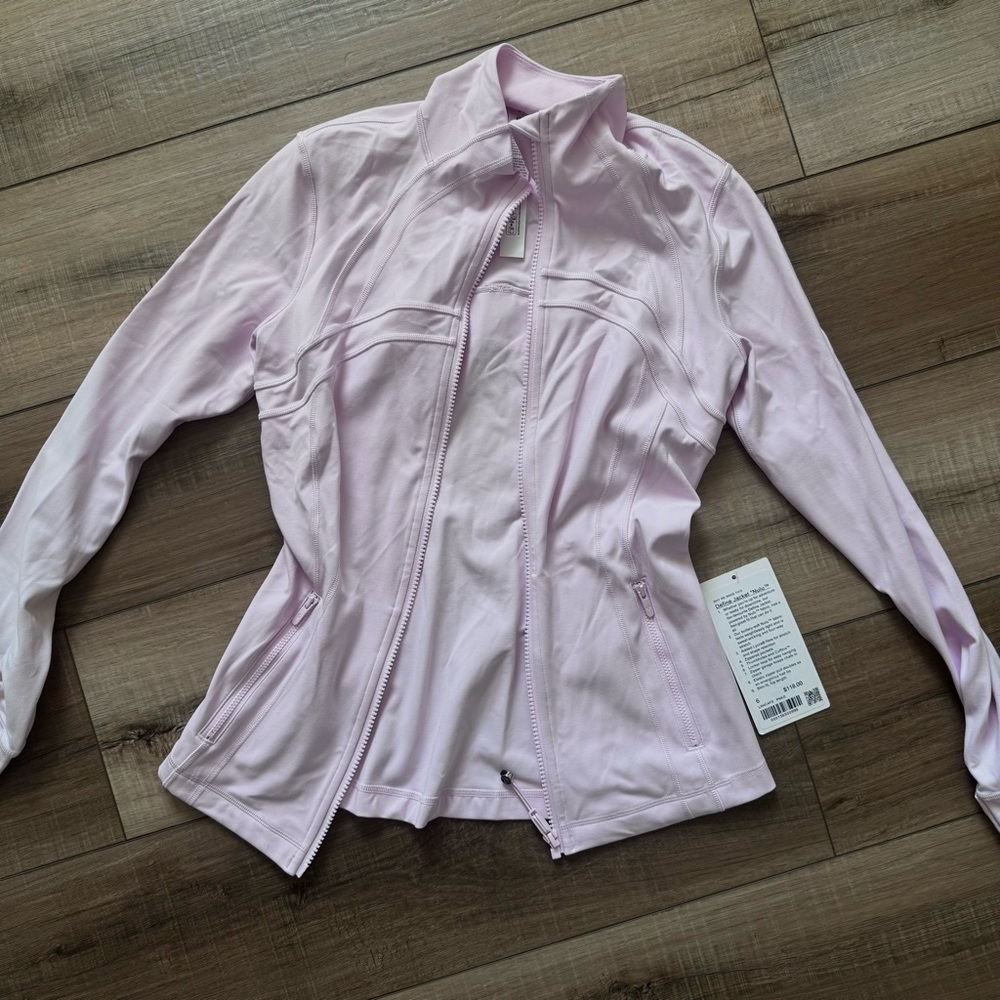 Lululemon Pink Organza Define Jacket Nulu size 6